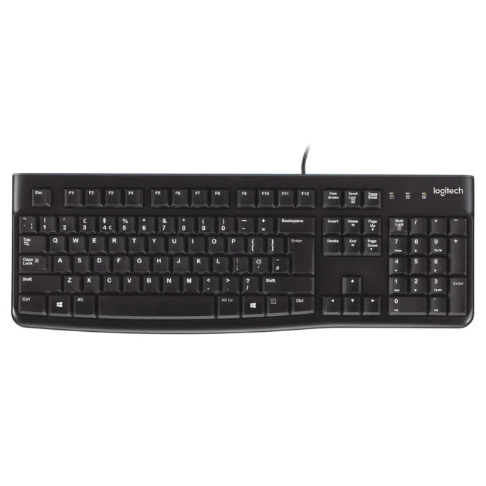 Logitech K120 Wired Keyboard English & Arabic - Image 1